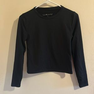 black long sleeve shirt